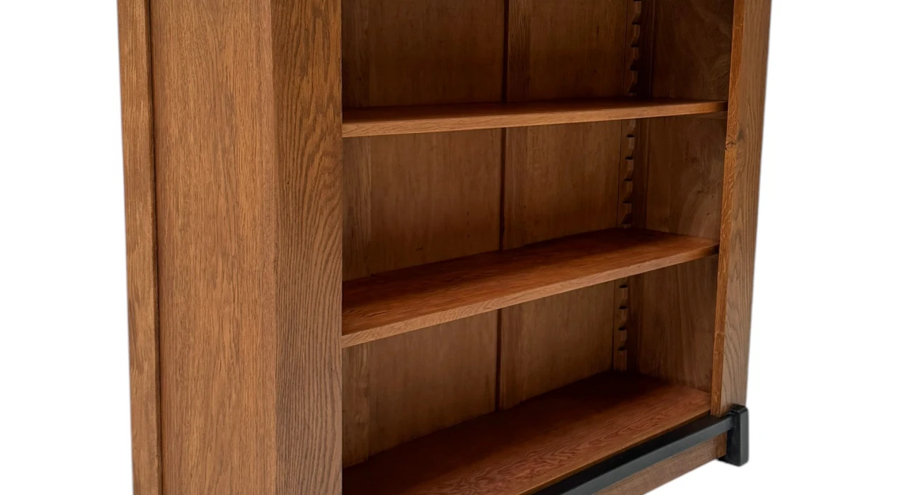 Art Deco Modernist Open Bookcase by Jan Brunott, 1920s